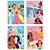 Caderno 01x1 capa dura princesas 80fls - culturama (pct.c/04) - Imagem 1