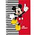 Caderno 01x1 capa dura mickey e minnie 80fls. - culturama (pct.c/04) - Imagem 3