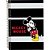 Caderno 10x1 capa dura mickey e minnie 160fls. - culturama (pct.c/03) - Imagem 1