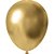 Balao 9 liso ouro metalico cromado - festcolor (pct.c/25) - Imagem 1