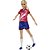 Barbie profissoes jogadora futebol uniforme nº 9 - mattel (unidade) - Imagem 2
