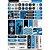 Caderno 01x1 capa dura gremio 80fls - pauta branca (pct.c/03) - Imagem 3
