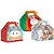 Embalagem para doces pascoa maleta m 12x8x12cm (sortido) - packpel (pct.c/10) - Imagem 1