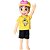 Boneco e personagem dos rosa leozin 25cm - baby brink (unidade) - Imagem 3