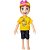 Boneco e personagem dos rosa leozin 25cm - baby brink (unidade) - Imagem 4