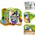 Livro infantil colorir kit dinossauros c/giz/adesivos - magic kids (unidade) - Imagem 1