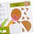 Livro de atividades recortar e brincar frutas 16pg - magic kids (unidade) - Imagem 3