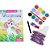 Livro aquarela unicornios mini kit 8pgs 15x25 - magic kids (unidade) - Imagem 4