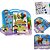 Livro infantil colorir kit animais fazenda c/giz/ades - magic kids (unidade) - Imagem 1