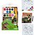 Livro aquarela dinossauros mini kit 8pgs - magic kids (unidade) - Imagem 1