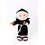 Boneca de pelucia religioso sao bento 32cm - zip (unidade) - Imagem 1