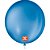 Balao 9 liso redondo azul cobalto - sao roque (pct.c/50) - Imagem 1