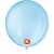 Balao 9 liso redondo azul baby - sao roque (pct.c/50) - Imagem 1
