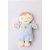 Boneca de pelucia anjinho da guarda azul 32cm - zip (unidade) - Imagem 1