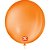 Balao 9 liso redondo laranja mandarim - sao roque (pct.c/50) - Imagem 1