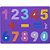 Brinquedo pedagogico eva dipedu numerico 10 numeros - brw (blister) - Imagem 1