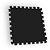 Tatame 04 placas 52x52cm preto - evamax (pacote) - Imagem 2