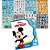 Adesivos decorados mickey 8fls. mod. 950 (sortido) - v.m.p. (cartela) - Imagem 1