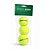 Bola de tenis amarela c/3 - yins (pct.c/03) - Imagem 1