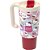 Caneca decorada hello kitty tumbler c/canudo 6 - plasutil (unidade) - Imagem 1