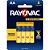 Pilha zinco pequena aa leve+ pague- - rayovac (bl.c/08) - Imagem 2