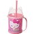 Caneca decorada hello kitty ludica c/tampa 360 - plasutil (unidade) - Imagem 1