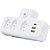 Adaptador para tomada multifuncional universal bivol - flex (unidade) - Imagem 1