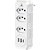 Adaptador para tomada multifuncional 2p+t 10a bivolt - flex (unidade) - Imagem 1