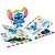 Livro para banho stitch c/esponja 14x14 6pgs - magic kids (unidade) - Imagem 2