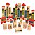 Brinquedo pedagogico madeira batman pequeno eng. 100pcs - ggb plast (unidade) - Imagem 1