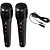 Microfone kit 2und c/fio 2,5m sortido - flex (unidade) - Imagem 1