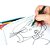 Livro de colorir divertidamente 24pgs 24x24cm - magic kids (unidade) - Imagem 4