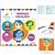 Livro de colorir divertidamente 24pgs 24x24cm - magic kids (unidade) - Imagem 1