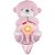 Fisher-price newborn toys lontra hora de dormir rosa - mattel (unidade) - Imagem 1