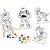 Brinquedo para colorir toy story kit pintura - nig brinquedos (unidade) - Imagem 2