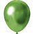 Balao 9 liso cromado verde metalico - festcolor (pct.c/25) - Imagem 2