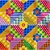 Festa junina tnt 1,40m retalho com flores - supper (rl-25mts) - Imagem 2