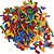 Brinquedo para montar meu mundo criativo 96pcs - ggb plast (unidade) - Imagem 4