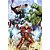 Quebra-cabeca cartonado os vingadores 100pcs - toyster (unidade) - Imagem 1