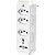 Adaptador para tomada universal 2p+t bivolt 10a - flex (unidade) - Imagem 1