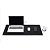 Mouse pad deskpad courino preto 40x90cm - cavia (unidade) - Imagem 1