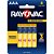 Pilha zinco palito aaa leve+ pague- - rayovac (bl.c/08) - Imagem 2