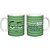 Caneca decorada humor nojo 330ml - western (unidade) - Imagem 1