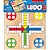 Jogo de tabuleiro ludo de madeira na solapa - coluna (unidade) - Imagem 1