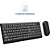 Kit perifericos teclado+mouse s/fio slim preto - multi (kit) - Imagem 2