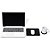 Mouse pad courino preto 22x18cm - cavia (unidade) - Imagem 2