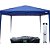 Tenda gazebo 3x3m azul articulada 2,50m - tt brasil (unidade) - Imagem 1
