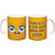 Caneca decorada humor felicidade 330ml - western (unidade) - Imagem 1