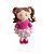 Boneca de pelucia zaya 35cm - zip (unidade) - Imagem 1