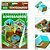 Livro com adesivos cenario 3d dinossauros 14x23cm - magic kids (unidade) - Imagem 1